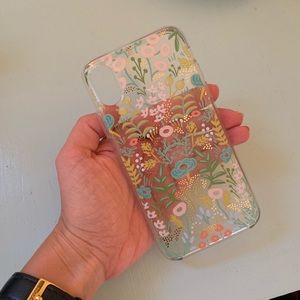 🌸 Rifle Paper iPhone XS Case - Clear Tapestry 🌸